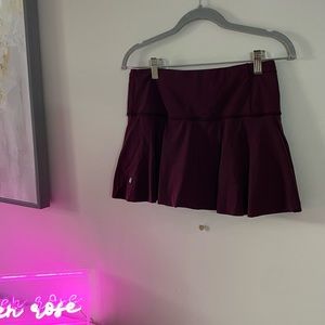 Lulu Lemon Court Rival Mid-Rise Skirt